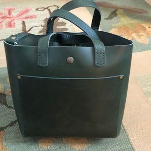 Portland Leather Mini Forest Crossbody Bag